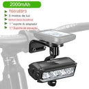 Luz Frontal Waterproof Flashlight USB - Uti Easy™️