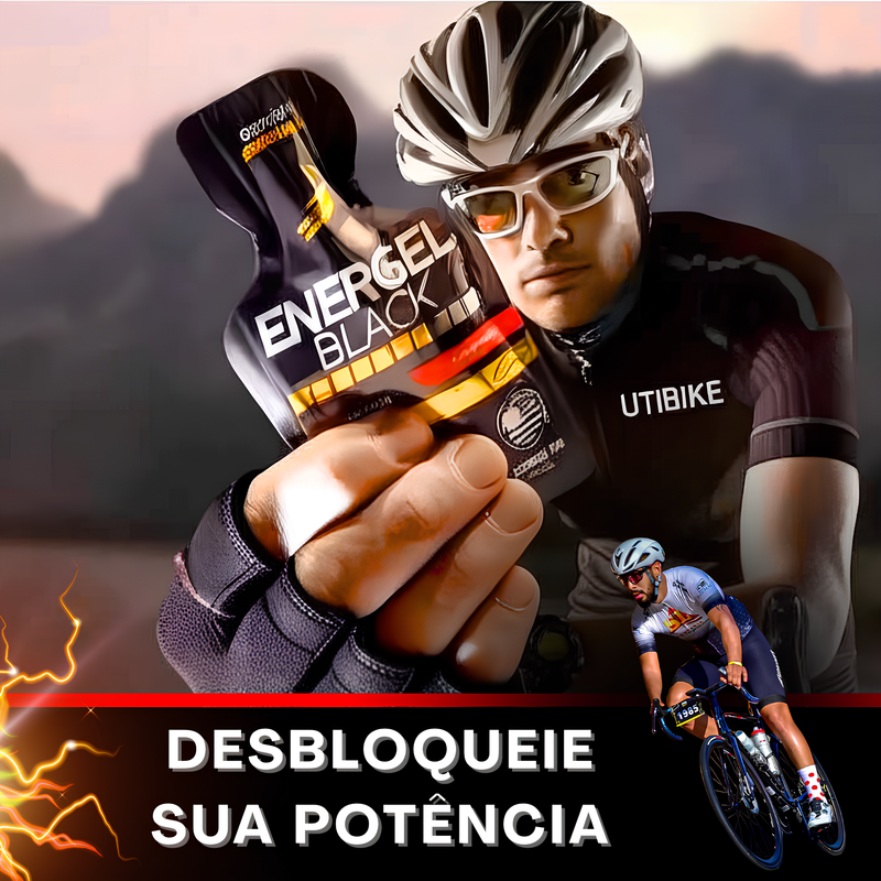 20 Sachês Energel Black + Brinde + Frete grátis por apenas: