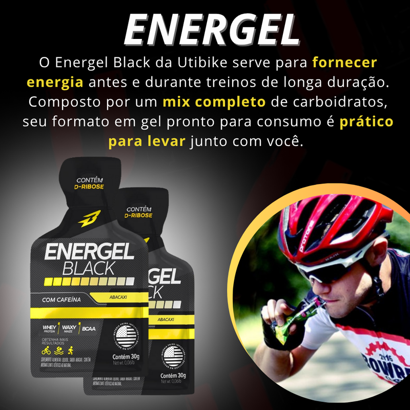 20 Sachês Energel Black + Brinde + Frete grátis por apenas: