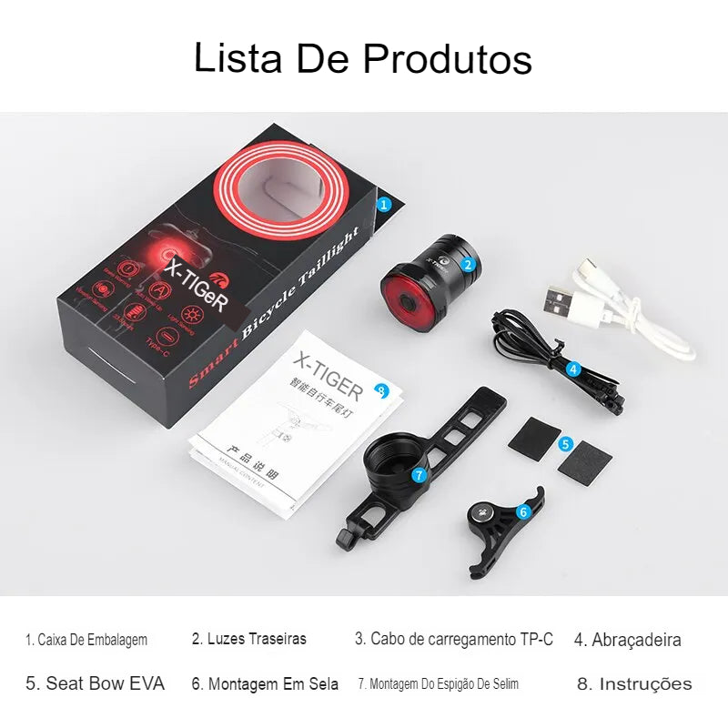 Lanterna Inteligente IPX6 Led - Uti Easy™️