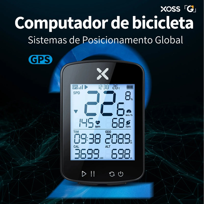 Velocímetro Sem fio GPS Multi - Uti Easy™️