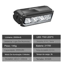 Luz Frontal Waterproof Flashlight USB - Uti Easy™️